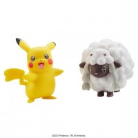 Pokemon: Battle Figure - Pikachu And Wooloo (5cm)