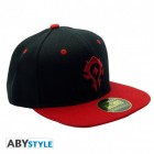 Lippis: World Of Warcraft - Horde Snapback (Black/Red)