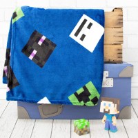 Minecraft Mobs Fleece Blanket