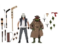 Figuuri: TMNT - Casey Jones & Raphael (18cm) (NECA)