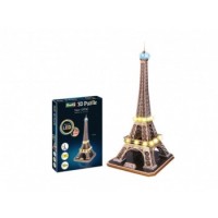 Palapeli: Eiffel Tower - LED Edition 3D Puzzle (84pcs)