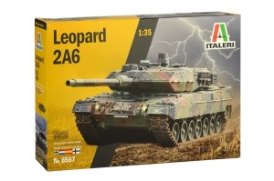 Pienoismalli: Italeri - Leopard 2A6 1:35