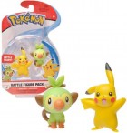 Pokemon: Battle Figure - Grookey And Pikachu