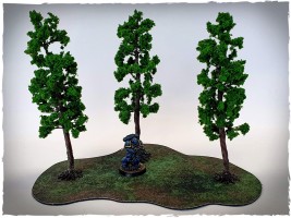 DCS: Miniatyyrimaasto: Poplar Trees (32mm scale)