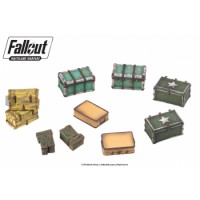 Fallout Wasteland Warfare: Terrain Expansion Cases and Crates