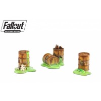 Fallout Wasteland Warfare: Terrain Expansion Radioactive Containers
