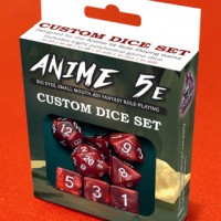 Anime 5E RPG: Custom Dice Set