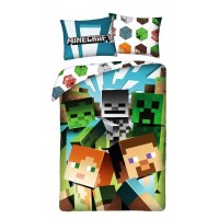 Pussilakanasetti: Minecraft - Mob Attack Reversible Single