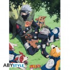 Juliste: Naruto - Kakashi with Dogs (52x38)
