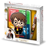 Kirjoitustarvikesetti: Harry Potter - Houses Diary & Pen Set