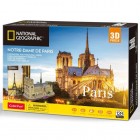 Palapeli 3D: Notre-Dame De Paris (Cubic Fun) (128)