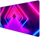 Hiirimatto: Extended Gaming Mouse Pad - Neon Corridor (90x40)