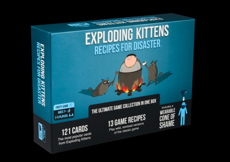  Exploding Kittens Recipes for Disaster - Deluxe Game