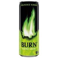 Energiajuoma: Burn - Omena-Kiwi (250ml)