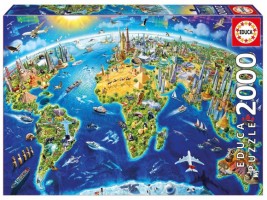 Palapeli: World Landmarks Globe (2000)