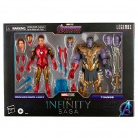 Figuuri: The Infinity Saga Endgame - Iron Man Mark LXXXV and Thanos (15cm)