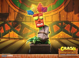 Patsas: Crash Bandicoot - Mini Aku Aku Mask First4figures (40cm)