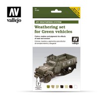 Vallejo: 78406 - Weathering for Green vehicles (Airbrush)