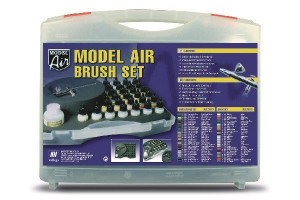 Vallejo: 71172 - Model Airbrush Set (29 colors, airbrush)