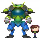 Funko Pop! Vinyl: Overwatch - D.VA with MEKA (Nano Cola)