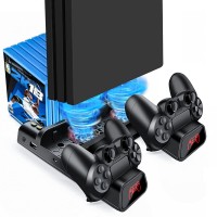 PS4 Vertical Stand: Charging Dock (PS4, PS4 Slim, PS4 Pro)