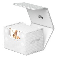 Ultimate Guard: SideWinder Xenoskin Monocolor Case 100+ (Valkoinen)