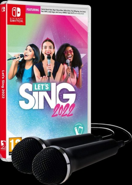 Lets Sing: 2022 (sis. 2 mikrofonia) - 62.90e - Nintendo Switch -  Halfmoongames webstore