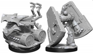 D&D Nolzur\'s Marvelous Miniatures: Stone Defender & Oaken Bolt