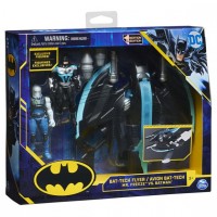 Figuuri: Batman - Bat-Tech Flyer With Batman & Mr. Freeze