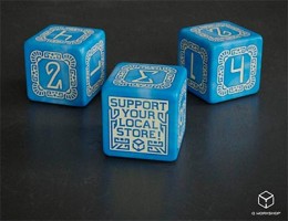 Q-Workshop: Support Your Local Gamestore D6 noppa