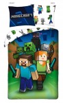 Pussilakanasetti: Minecraft - Escape the Mobs Reversible Single