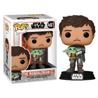 Funko Pop! Vinyl: The Mandalorian - The Mandalorian With Grogu