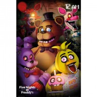 Juliste: Five Nights at Freddy\'s - 12 AM (61x91,5cm)
