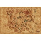 Juliste: The Legend of Zelda Breath of the Wild - Hyrule Map (61x91,5cm)