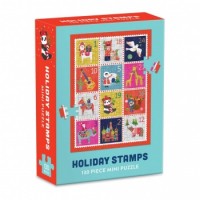 Palapeli: Holiday Stamps Mini Puzzle (130pcs)