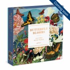 Palapeli: Wood Puzzle - Butterfly Blooms (144pcs)