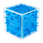 Maze Puzzle Cube (Blue)