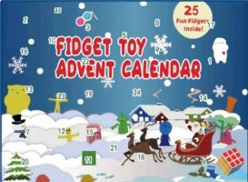 Joulukalenteri: Fidget Toy Advent Calendar (Sininen, 25 luukkua)