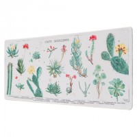 Hiirimatto: Botanical - Cacti Succulents (35x80cm)