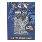 Yu-Gi-Oh!: Replica Card - Blue Eyes Ultimate Dragon Metal Card