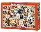 Palapeli - Collage with dogs (1500 Piece)