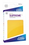 Korttisuoja: Ultimate Guard Supreme UX Matte Yellow (80kpl)