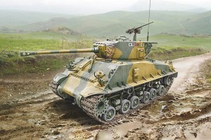 Pienoismalli: Italeri - M4A3E8 Sherman \"Korean War\" (1:35)