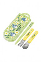 Aterinsetti: My Neighbor Totoro - Chopsticks, Spoon & Fork Set Daisies