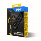 Steelplay: PS4 Dual Play & Charge Cable (3m)