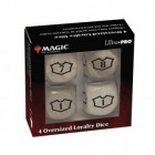 Magic the Gathering: Loyalty Dice Set - Plains (4kpl)