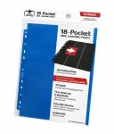 Ultimate Guard: 18-Pocket Pages Side-Loading Blue (10)