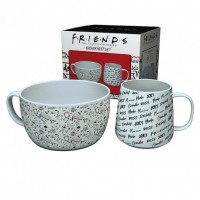 Muki: Friends - Doodle Breakfast Set