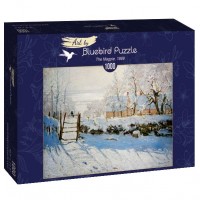 Palapeli: Claude Monet - The Magpie 1869 (1000pcs)