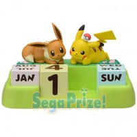 Kalenteri: Pokemon - Eevee & Pikachu